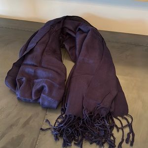 Purple shawl